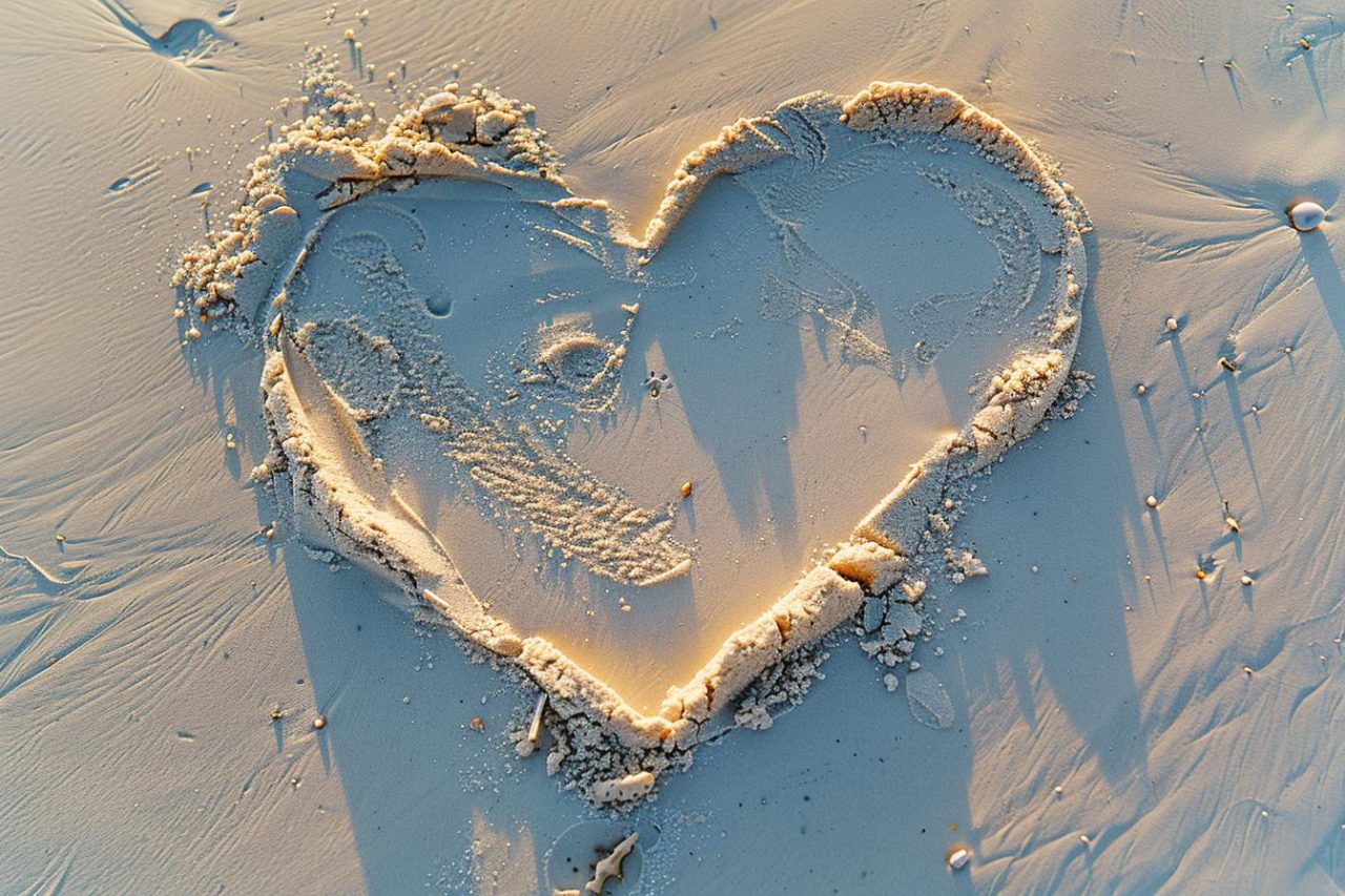 photography of heart