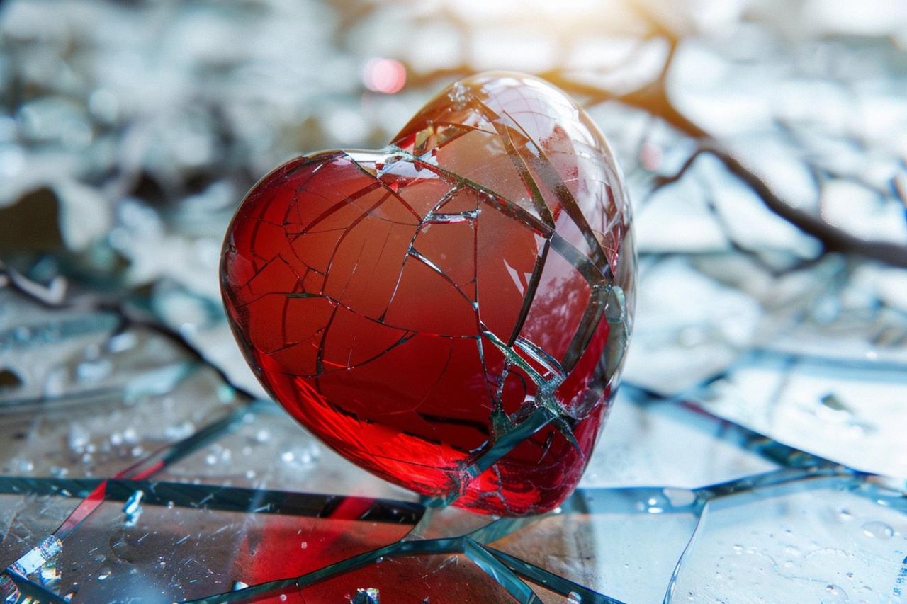 photography of heart