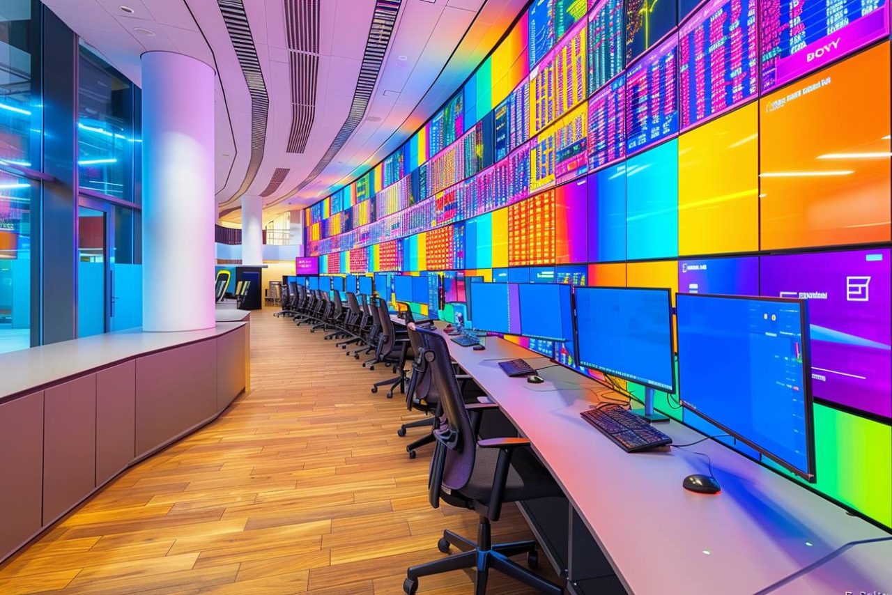 photography of trader